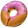 BENCMATE Inflatable Dog Cone Collar Alternative Soft Dog Cone for Small Medium Large Dogs and Cats Neck Recovery ECollar Donut Collar After Surgery Large DonutStrawberry