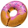 BENCMATE Inflatable Dog Cone Collar Alternative Soft Dog Cone for Small Medium Large Dogs and Cats Neck Recovery ECollar Donut Collar After Surgery Large DonutStrawberry
