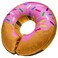 BENCMATE Inflatable Dog Cone Collar Alternative Soft Dog Cone for Small Medium Large Dogs and Cats Neck Recovery ECollar Donut Collar After Surgery Medium DonutStrawberry