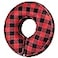 BENCMATE Inflatable Dog Cone Collar Alternative Soft Dog Cone for Small Medium Large Dogs and Cats Neck Recovery ECollar Donut Collar After Surgery Large Plaid