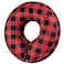 BENCMATE Inflatable Dog Cone Collar Alternative Soft Dog Cone for Small Medium Large Dogs and Cats Neck Recovery ECollar Donut Collar After Surgery Large Plaid