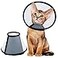 Vivifying Cat Cone Collar 3 Sizes Lightweight Soft Edge Recovery Cone for Cats Adjustable Plastic Elizabethan AntiLick ECollar for PostSurgery Protection Small