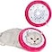 ANWA Adjustable Cat Cone Collar Soft Cute Cat Donut Collar After Surgery Kitten Recovery Cones to Stop Licking