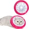 ANWA Adjustable Cat Cone Collar Soft Cute Cat Donut Collar After Surgery Kitten Recovery Cones to Stop Licking