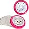 ANWA Adjustable Cat Cone Collar Soft Cute Cat Donut Collar After Surgery Kitten Recovery Cones to Stop Licking