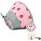 GoGoPaw Cat Cone Collar Soft to Stop Licking Adjustable Foldable Lightweight Kitten Cones After Surgery Recovery for Cats Kittens Cat Cone Alternative Easy Eating Pink S