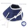 QIYADIN Soft Cat Recovery Collar Cat Cone E Collar Nonwoven Fabric Elizabethan Collar LoopsProtective Wound Healing Specially Designed for Cats and Puppies Easy to Eat and Drink S