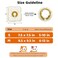 Amakunft Adjustable Cat Recovery Collar Soft Cone for PostSurgery Care Kitten Adult Cat Toast M