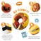 BENCMATE Inflatable Dog Cone Collar Alternative Soft Dog Cone for Small Medium Large Dogs and Cats Neck Recovery ECollar Donut Collar After Surgery Large Cowboy