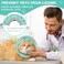 Toptakeit Cat Cone Collar Soft Elizabethan Collar for Surgery Recovery Adjustable for Small and Large Cats Kittens to Stop Licking