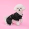Juicy Couture Silky Satin Pajamas for Dogs and Cats Black MediumLarge Pet PJs