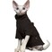 DUOMASUMI Sphynx Cat Clothes SelfHeat Baby Soft Winter Kitten Clothes for Cornish Devon Peterbald Cat XL