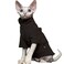 DUOMASUMI Sphynx Cat Clothes SelfHeat Baby Soft Winter Kitten Clothes for Cornish Devon Peterbald Cat XL