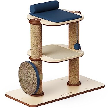 PETLIBRO Infinity Cat Tree Tower for Indoor Cats Modular Design with Cat Bed Toy Felt Pads Sisal Scratching Posts 2Second Setup Sturdy MultiLevel Activity Center Cat Condo for Any Room