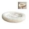 SHENGOCASE 14 Fluffy Faux Fur Cat Tree Tower Replacement Bed Cushion Pillow with Hook Tapes Round Donut Cuddler Cat Dog Bed for Desk Table