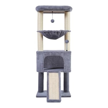 ROYPET Fashion Design 433 Cat Trees with Cat HousesGrey
