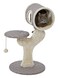 MidWest Homes for Pets Salvador Cat Tree with Builtin Sisal Scratching Pad Cat LookOut Lounge MushroomDiamond Pattern