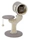 MidWest Homes for Pets Salvador Cat Tree with Builtin Sisal Scratching Pad Cat LookOut Lounge MushroomDiamond Pattern