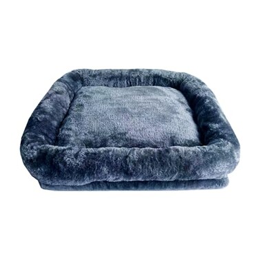 SHENGOCASE Cat Tree Tower Accessories Replacement Parts Top Cushion Bed Cover for Cat Perch with Elastic Band 138 x 138 Grey