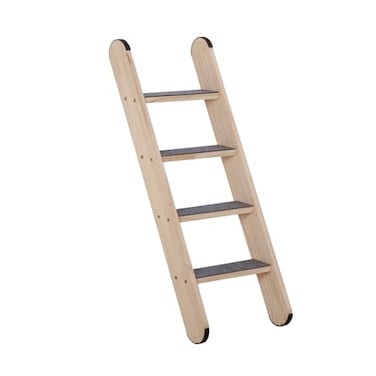 SHENGOCASE Solid Wood Wall Leaning Cat Ladder for Indoor Cats and Small Medium Dog Stair Step for Window Bed Wall Climbing Furniture 315