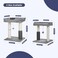 Pawfessor Cat Tree Tower for Large Cats Cat Scratching Post with 20x157Wide Top Bed Self Groomer Thick Scratch Post Dia45 and Danging Ball Great for Indoor CatsLarge Grey