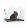 KH Pet Products KH Pet Products EZ Mount Cat Window Perch for Large Cats Sturdy Kitty Sill Window Hammock Bed Steel Frame Sturdy Suction Cups Washable Shelf Cover Foldable Fits 27W X 23H Glass Spaces