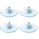 zuylikxy 4Pack 8mm Suction Cup Feet with Screw Mount Replacement Holder for Cat Perch Window Seat and Kitty Hammock Bed