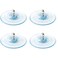 zuylikxy 4Pack 8mm Suction Cup Feet with Screw Mount Replacement Holder for Cat Perch Window Seat and Kitty Hammock Bed