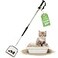 Sand Dipper Metal Cat Litter Scoop Long Handle Cat Poop Scooper for Litter Box 27 HeavyDuty Stainless Steel Kitty Litter Scoop Junior