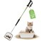 Sand Dipper Metal Cat Litter Scoop Long Handle Cat Poop Scooper for Litter Box 27 HeavyDuty Stainless Steel Kitty Litter Scoop Junior