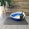 Fresh Kitty 4in1 Litter Box Organizer Cleanup Kit Cat Litter Box Cleaning Supplies Sweeper Dustpan Scooper Storage Caddy Black