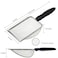 Firsal Cat Litter Scooper with HolderSturdy Litter Cleaner Corner ShovelStainless Steel Mesh Litter ScoopEasy to CleanNonSlip HandleSuitable for All cat Litter