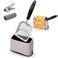 MessMatter Heavy Duty Full Metal Cat Litter Scoop with Holder Speed Sifter Litter Box Scooper Captures All Clumps Kitty Litter Sifting Shovel Comfy Handle Cat Scooper Includes Litter Bags NonSlide