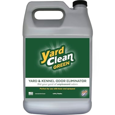 urineOFF Urine OFF Yard Clean Green Yard and Kennel Odor Eliminator Cat Dog Odor Eliminator Earth Friendly 1 Gallon