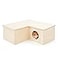 Niteangel MultiChamber Hamster House Maze MultiRoom Hideouts Tunnel Exploring Toys for Hamster Gerbils Mice Lemmings 3Room Large