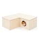 Niteangel MultiChamber Hamster House Maze MultiRoom Hideouts Tunnel Exploring Toys for Hamster Gerbils Mice Lemmings 3Room Large