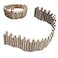 Ejoyous Hamster Wooden Bridge Wood Ladder Hamster Fence Hideout Cage Bedding Climbing Toys for Syrian Hamsters Gerbil Small Animals 30CM Fence