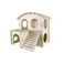 Sirvarni Hamster Hideout Cage Accessories Hamster House and Habitat Wooden Hide Hut with Climbing Ladder and Platform for Dwarf Gerbils and Mouse Mice Rat Other Small Animals etc
