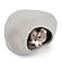 Niteangel Ceramic Hamster Habitat Hideout Hideaway House for Syrian Dwarf Hamster Mice Gerbils Lemmings or Other SimilarSized Small Pet StoneShaped for Dwarf