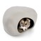 Niteangel Ceramic Hamster Habitat Hideout Hideaway House for Syrian Dwarf Hamster Mice Gerbils Lemmings or Other SimilarSized Small Pet StoneShaped for Dwarf