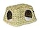 Prevue Pet Products Natures Hideaway Grass Hut Small Animal Toy for Guinea Pigs Rabbits Chinchilla Hamsters Gerbils Mice Woven Hay Grass Natural Hide Explore Toy Medium