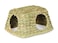 Prevue Pet Products Natures Hideaway Grass Hut Small Animal Toy for Guinea Pigs Rabbits Chinchilla Hamsters Gerbils Mice Woven Hay Grass Natural Hide Explore Toy Medium