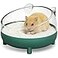 lazYYzal Hamster BathtubSmall Animals BathroomHamster Sand Bath ContainerHamsters Toilet for Dwarf HamstersGerbilsmiceor Small Animals Food Bowl
