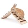 Niteangel Wooden Cage Bridge for Rabbits Guinea Pigs and Chinchilla Large Size