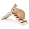 Niteangel Wooden Cage Bridge for Rabbits Guinea Pigs and Chinchilla Large Size