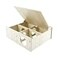 Amonk MultiChamber Hamster House 7x86x3in Wooden Secret Peep Shed and Explore Hideout Flip Cover Design Hamster Play Tunnel for Gerbils Mice Lemming and Small Animals