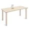 Niteangel Hamster Play Wooden Platform for Dwarf Syrian Hamsters Gerbils Mice Degus or Other Small Pets Rectange 7 Height Burlywood