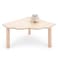 Niteangel Hamster Play Wooden Platform for Dwarf Syrian Hamsters Gerbils Mice Degus or Other Small Pets Triangle 59 Height Burlywood