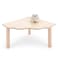 Niteangel Hamster Play Wooden Platform for Dwarf Syrian Hamsters Gerbils Mice Degus or Other Small Pets Triangle 59 Height Burlywood