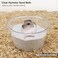 Wontee Hamster Sand Bath Sand Box Container Digging Hamster Bathroom for Hamsters Mice Syrian Hamsters Gerbils Small Animals Circle 63 x 35